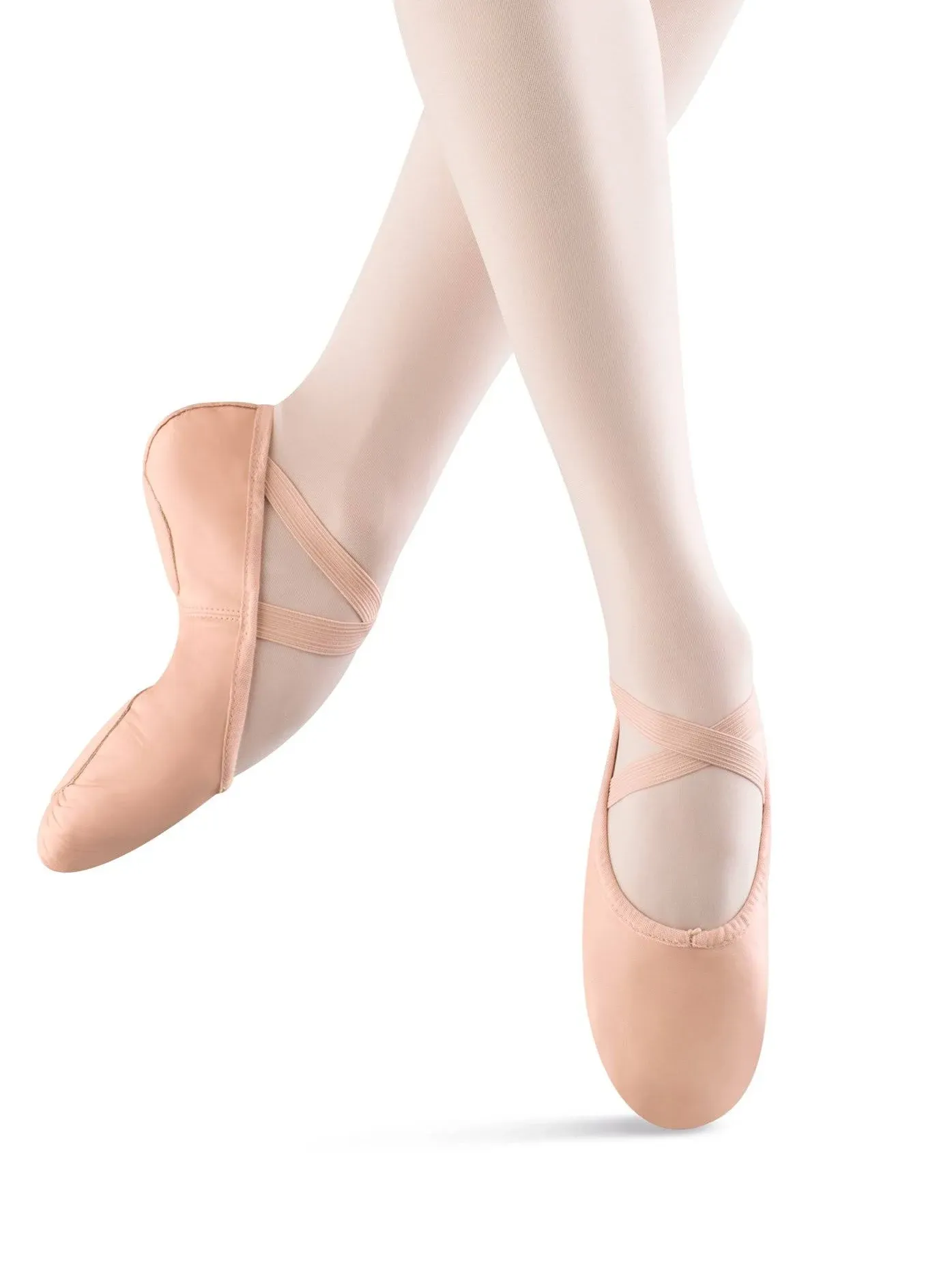 Bloch Prolite II Leather Split Sole Ballet Shoe - Ballet Pink