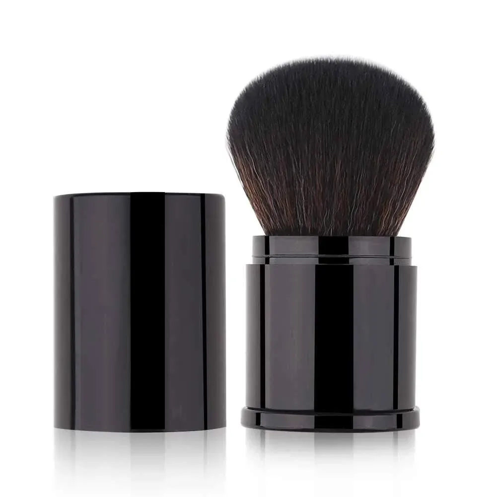 Retractable Makeup Powder Brushes Foundation Travel for Blush Bronzer Powder...