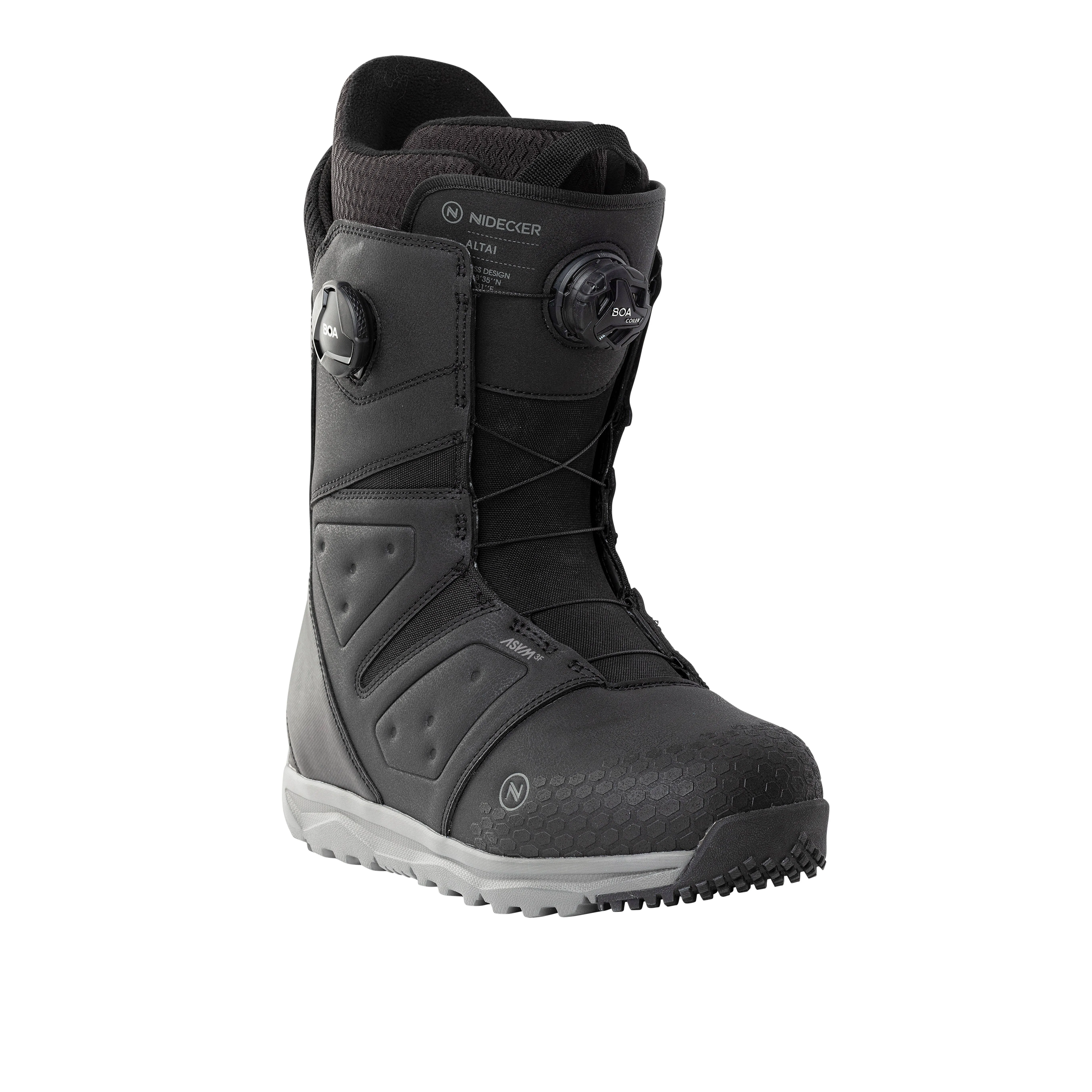 Nidecker Altai Snowboard Boots, Black / 11