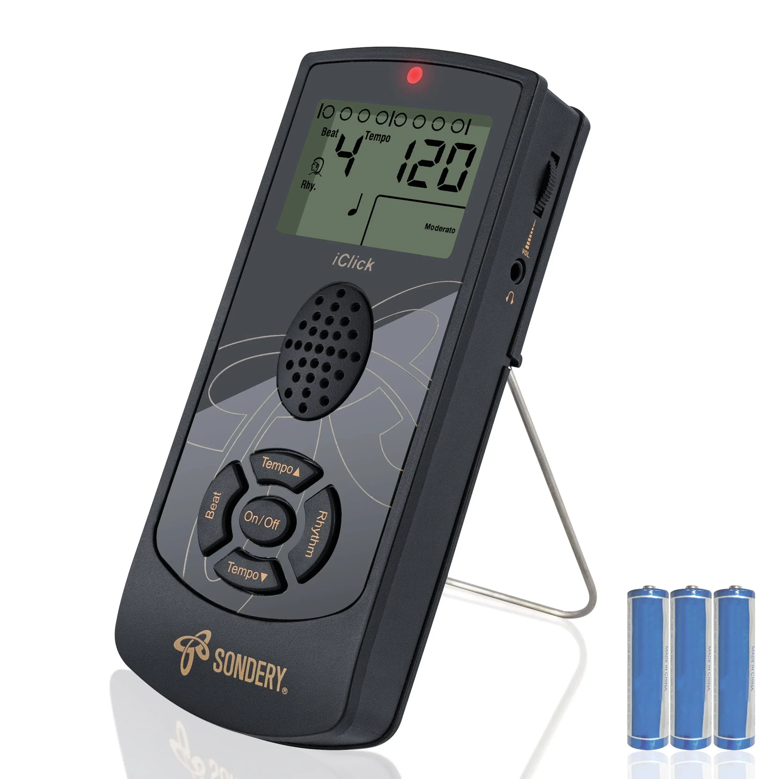 Digital Metronome for Guitar Piano Drum and All Instruments, Woman Vocal Coun...