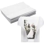 100 Pack Vellum Jackets for 5x7 Invitations Pre-Folded Bulk Transparent Paper...