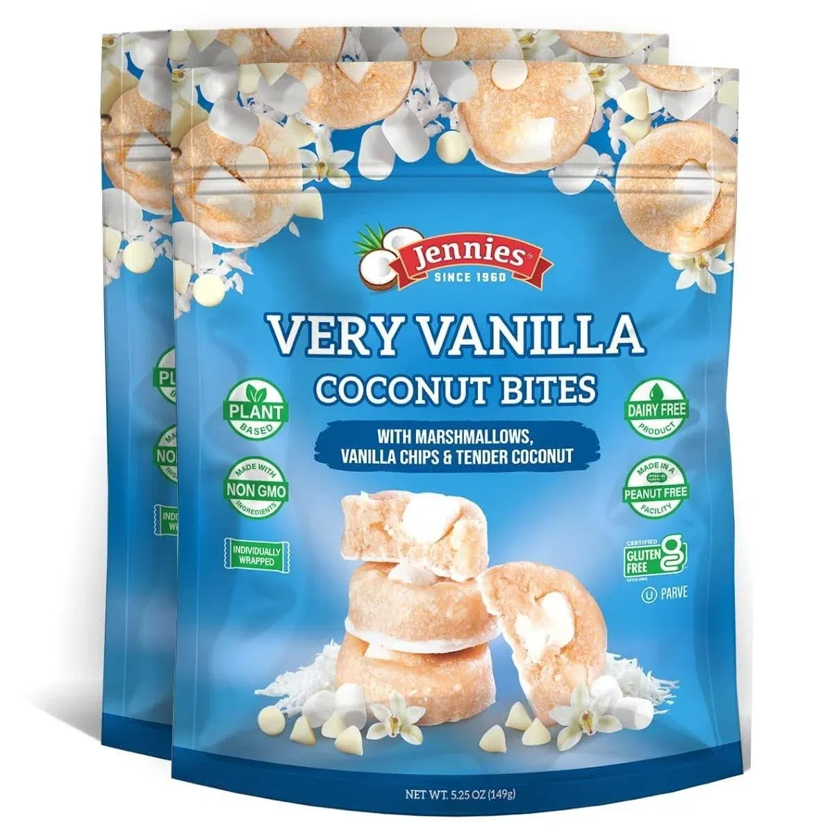 Jennies Very Vanilla Coconut Bites 5.25 oz