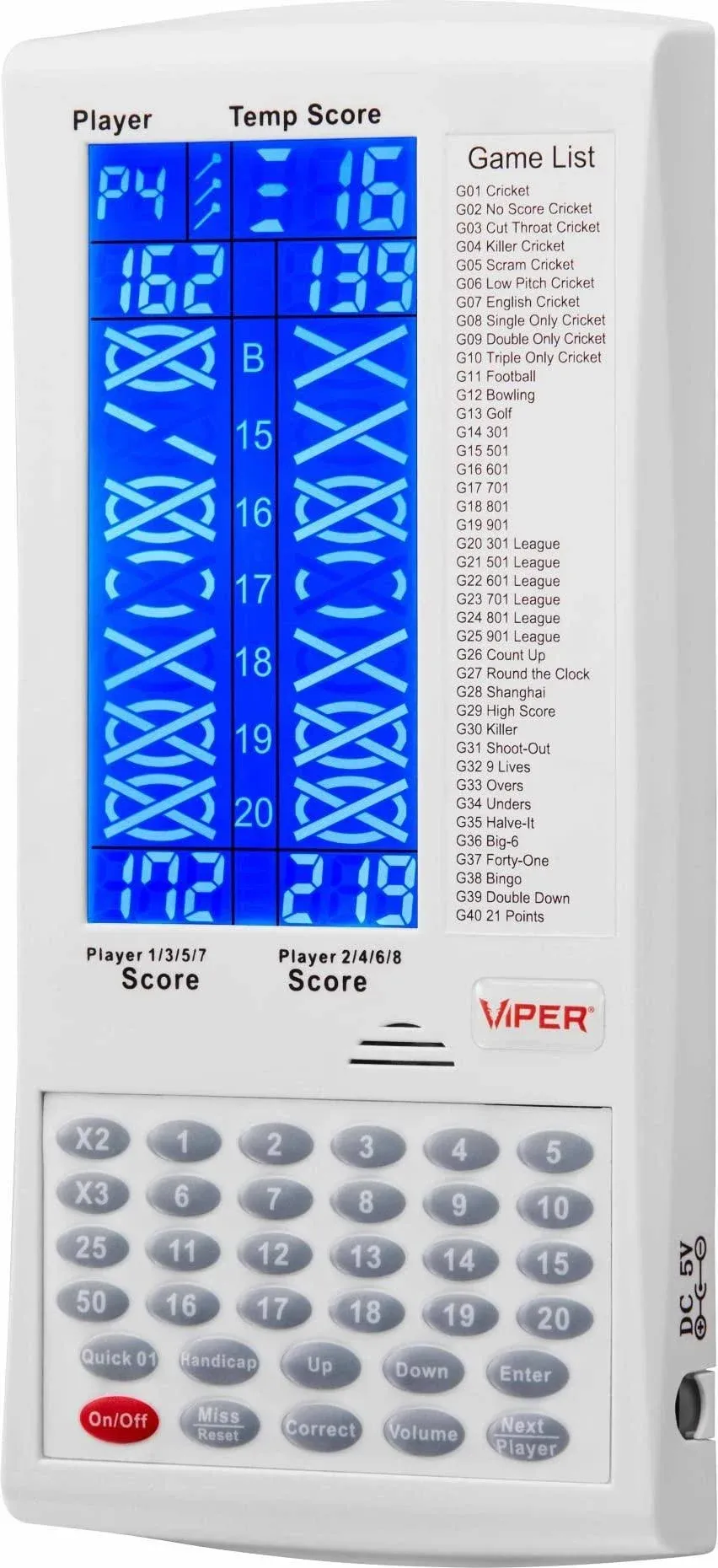 Viper ProScore Electronic Dart Scorer