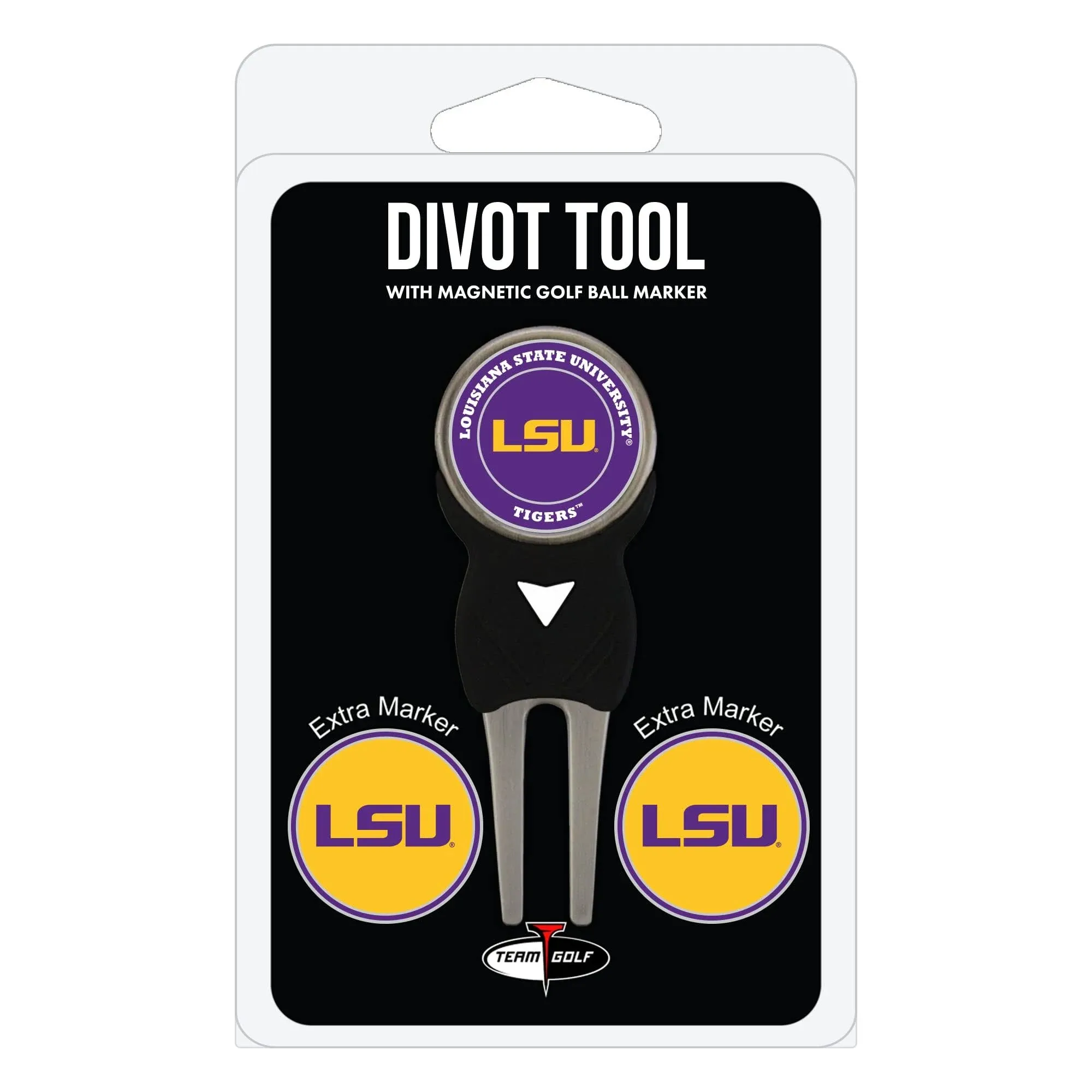 Team Golf	Louisiana State University 3-Marker Sign Divot Pack