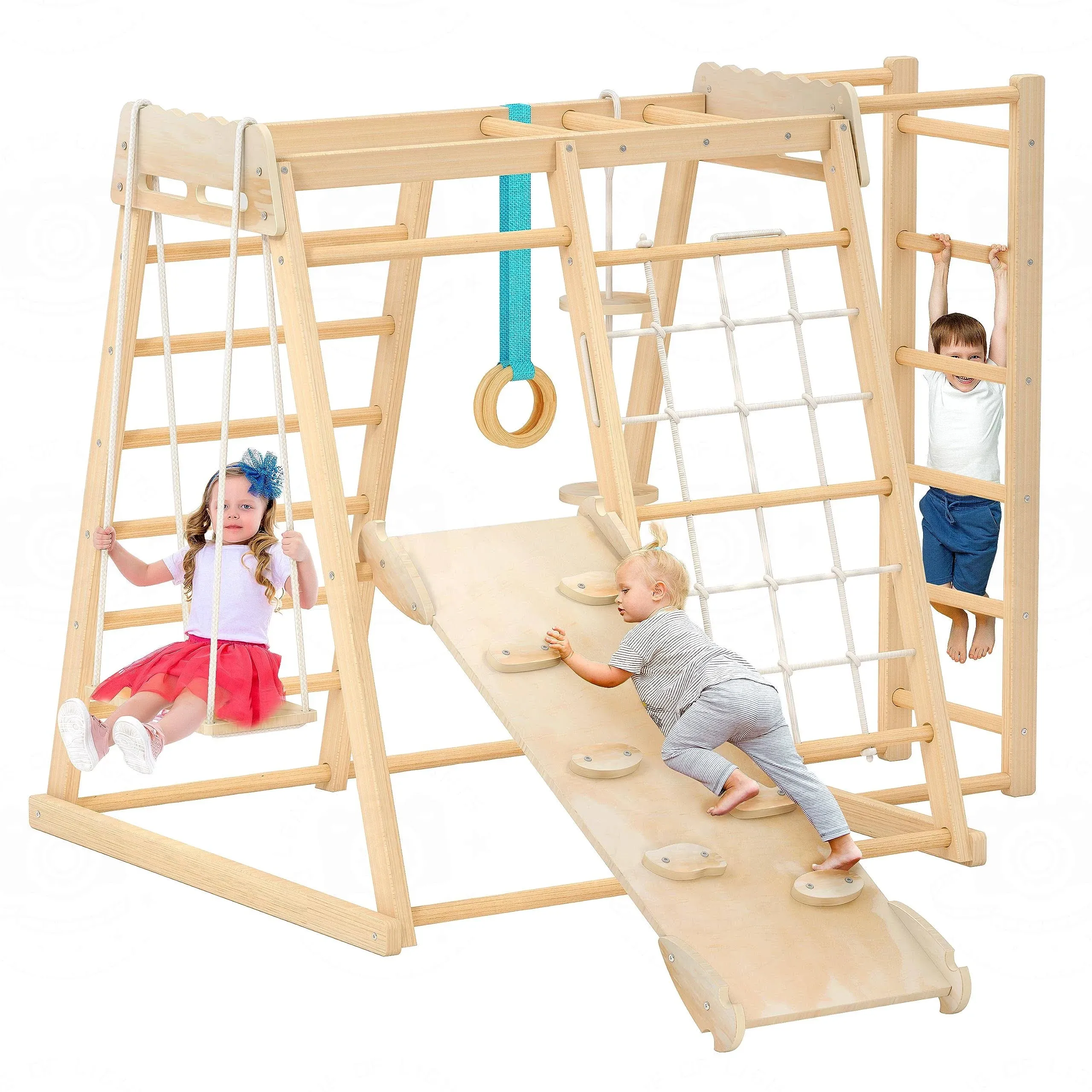 Jungle Gym, Toddler Climbing Toys, Indoor Playground Climbing Toys for 