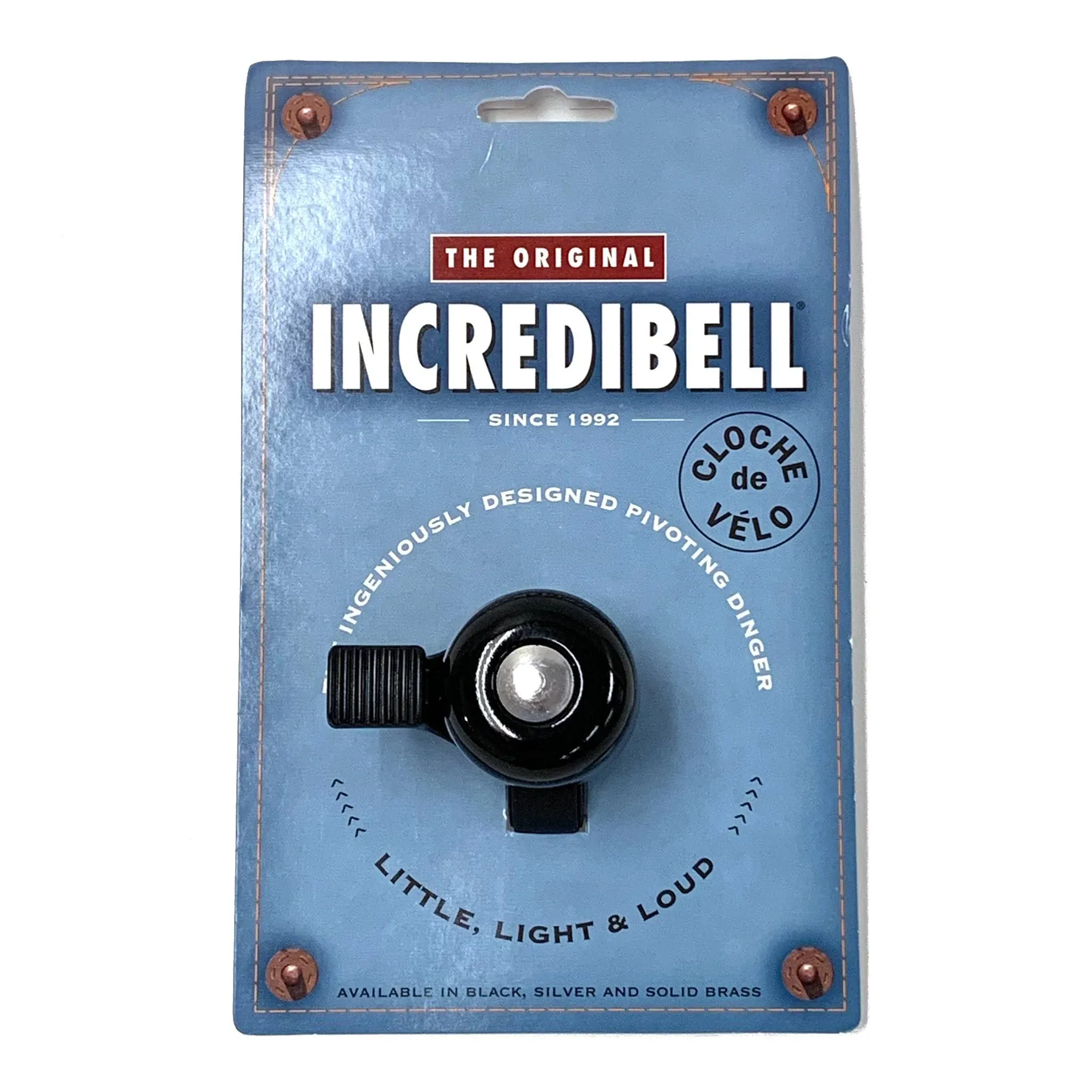 INCREDIBELL ORIGINAL BLACK MIRRYCLE BICYCLE BIKE BELL BLACK NEW