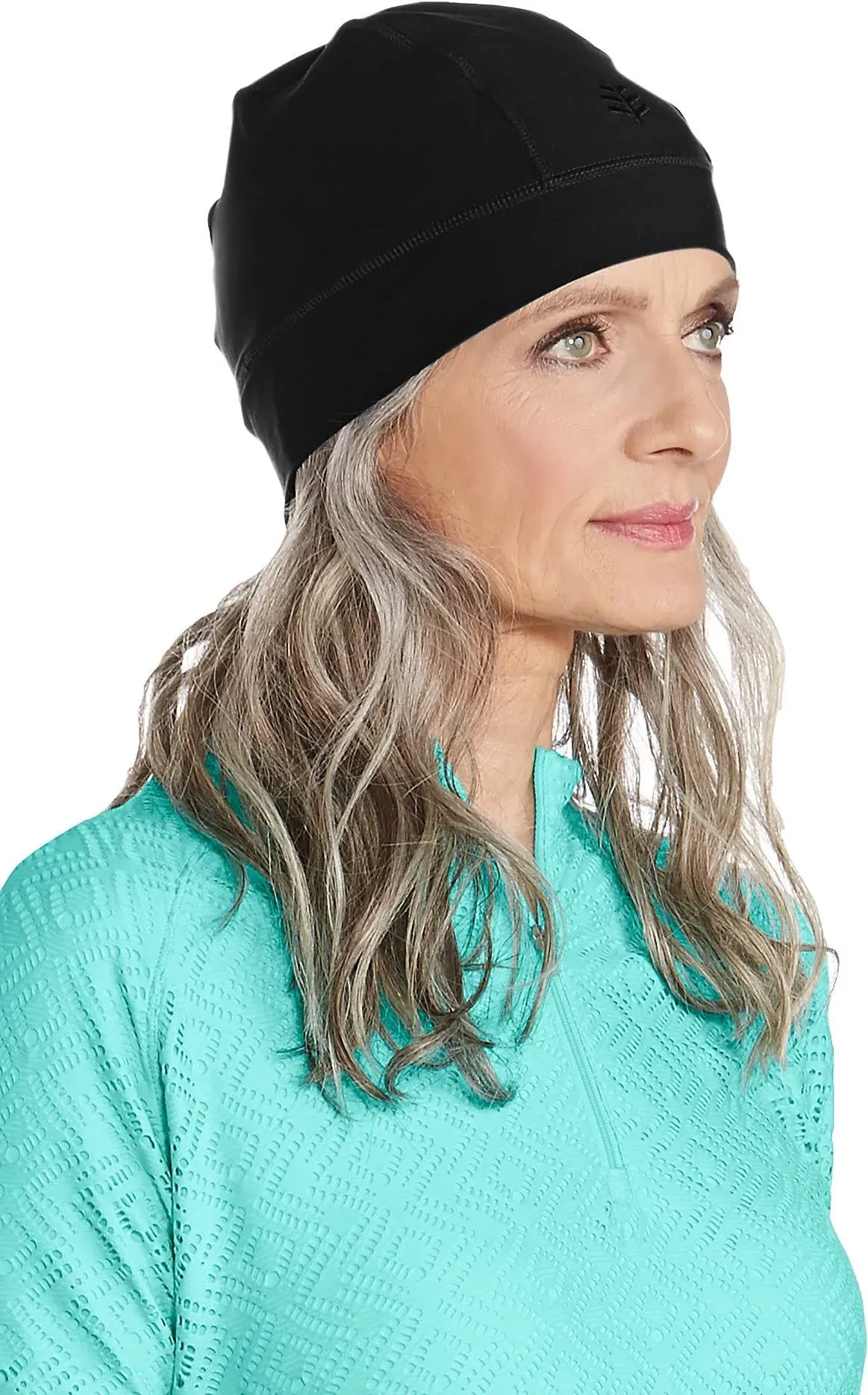 Coolibar Unisex Aqua Sun Skully Cap