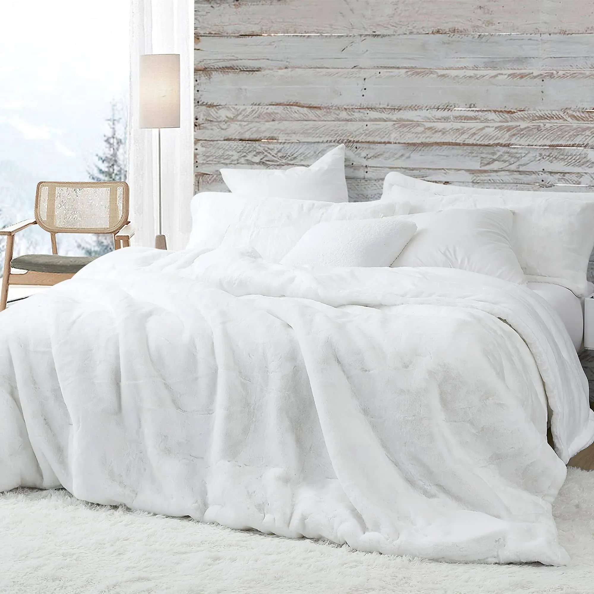 Chunky Bunny - Coma Inducer Oversized Comforter Set - Pure White - Oversized King