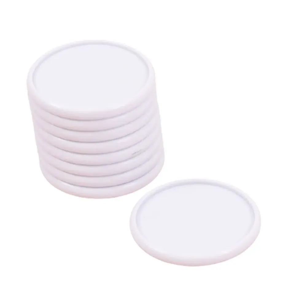 Craftelier - Plastic Disc Rings L for Binding Planners, Agendas or Albums | Ideal for Scrapbooking and Crafting | Pack of 9 pcs 45mm Diameter - White Colour