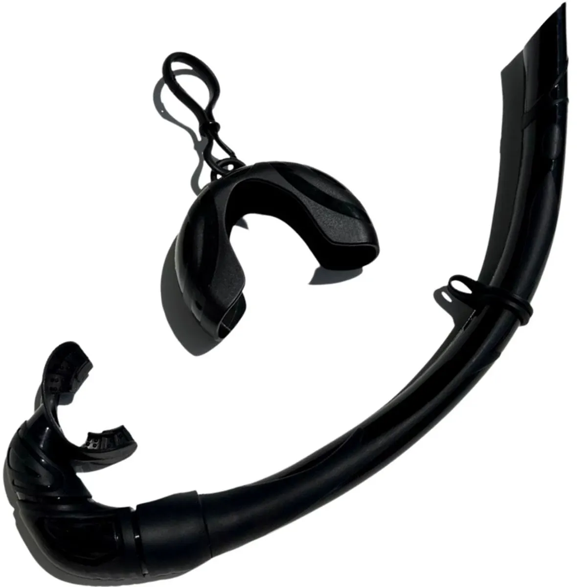 Pro Shot Tidal Roll-up Snorkel for Freediving, Scuba Diving, and Snorkeling