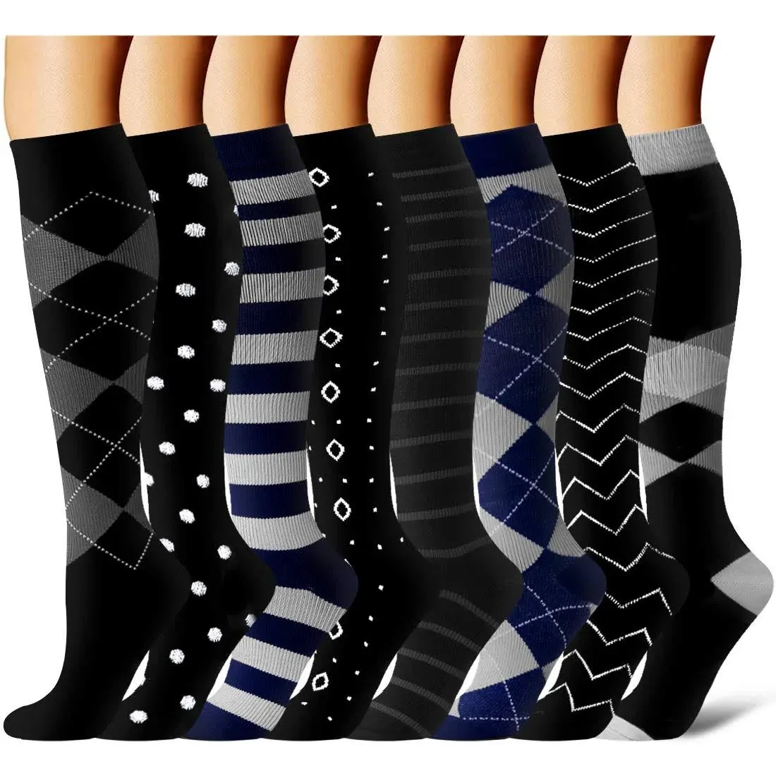 Compression Socks for Women and Men - Best Athletic,Circulation & Recovery