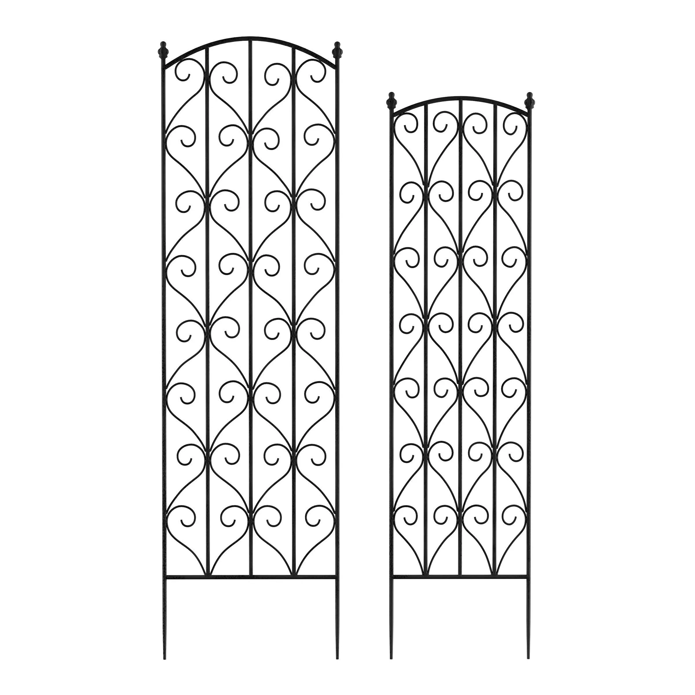 Pure Garden 2 Garden Trellises For Climbing andPotted Plants