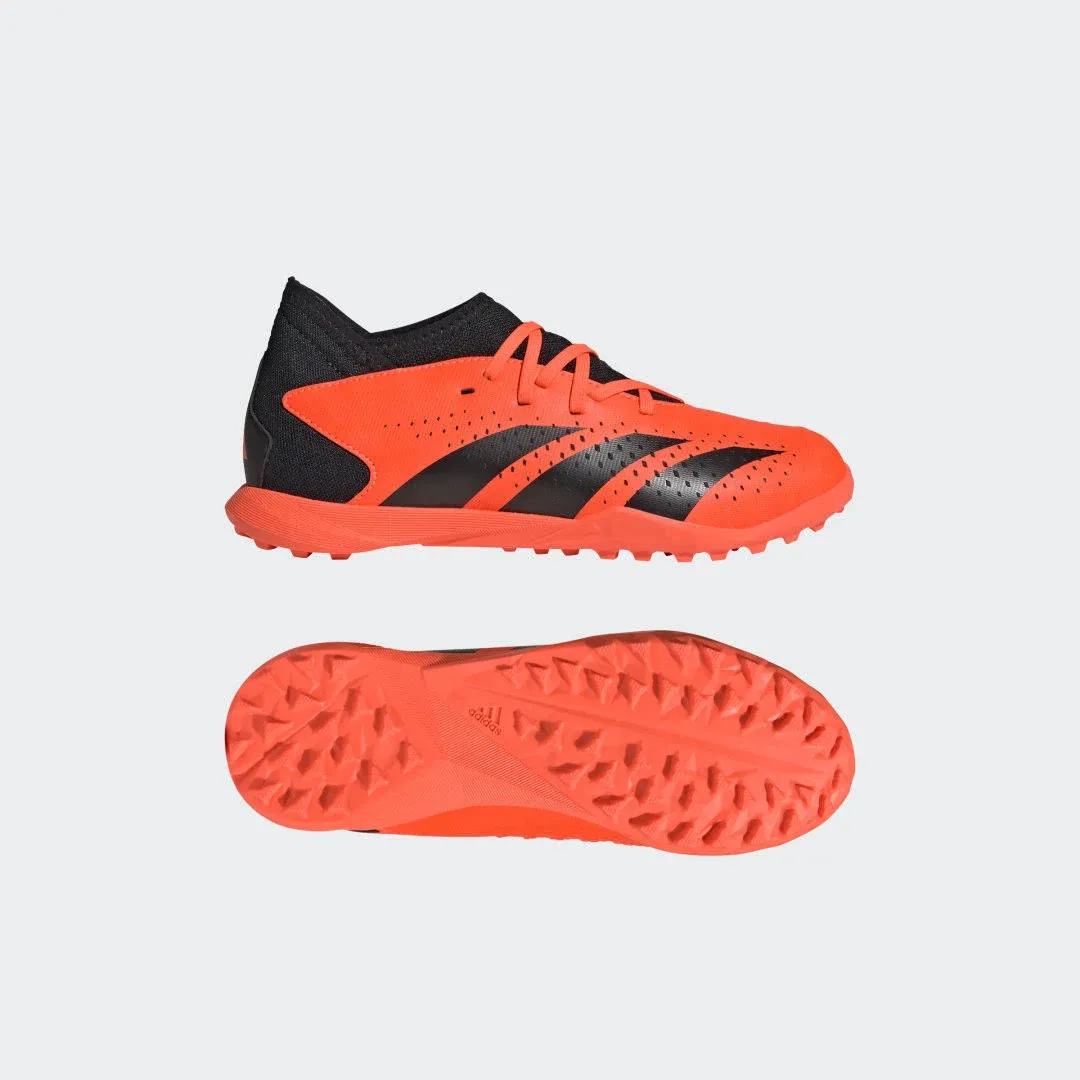 Adidas Predator Accuracy.3 TF Junior Turf Soccer Shoes Orange/Black / 11K