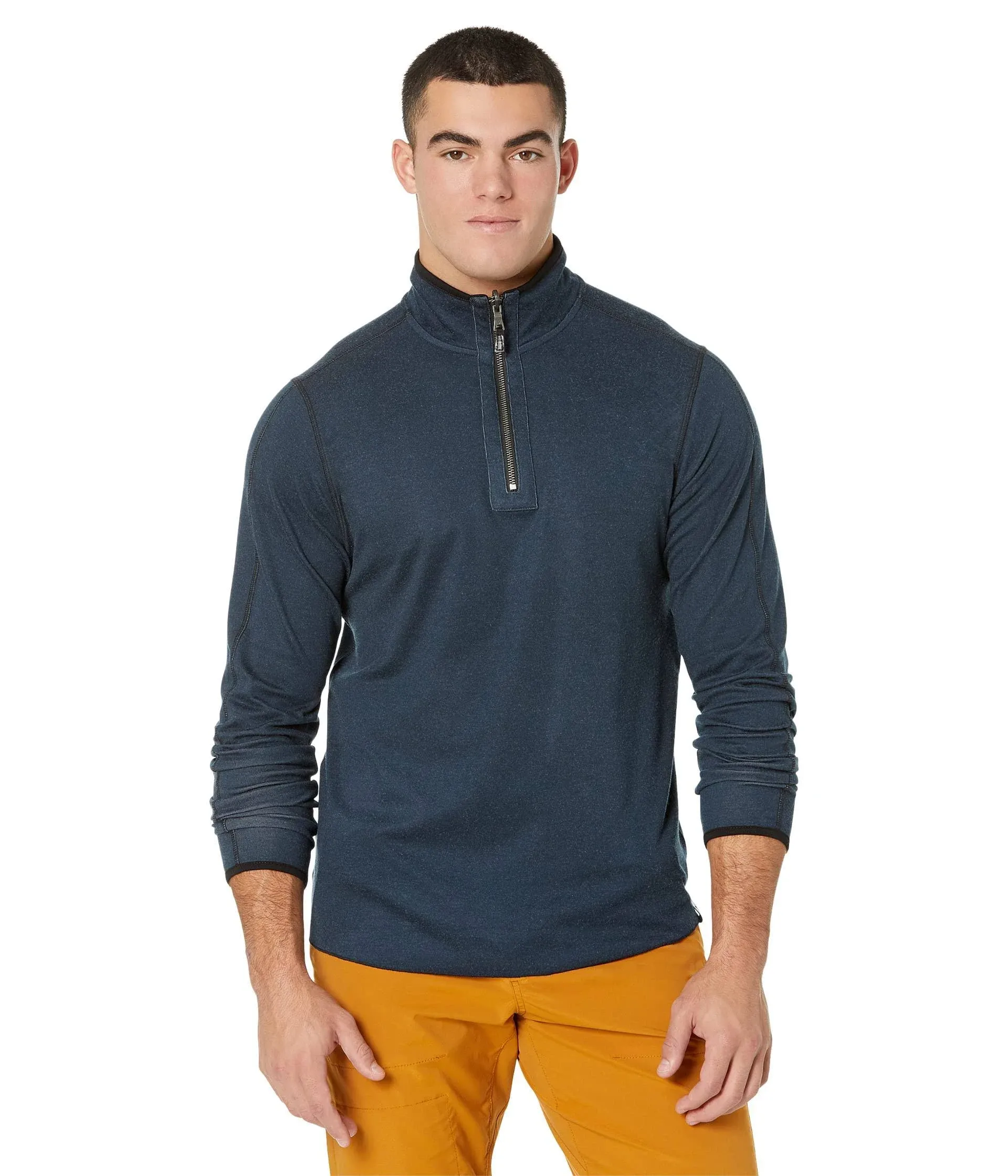 Fundamental Coast Andy Reversible 1/4 Zip Dark Sea