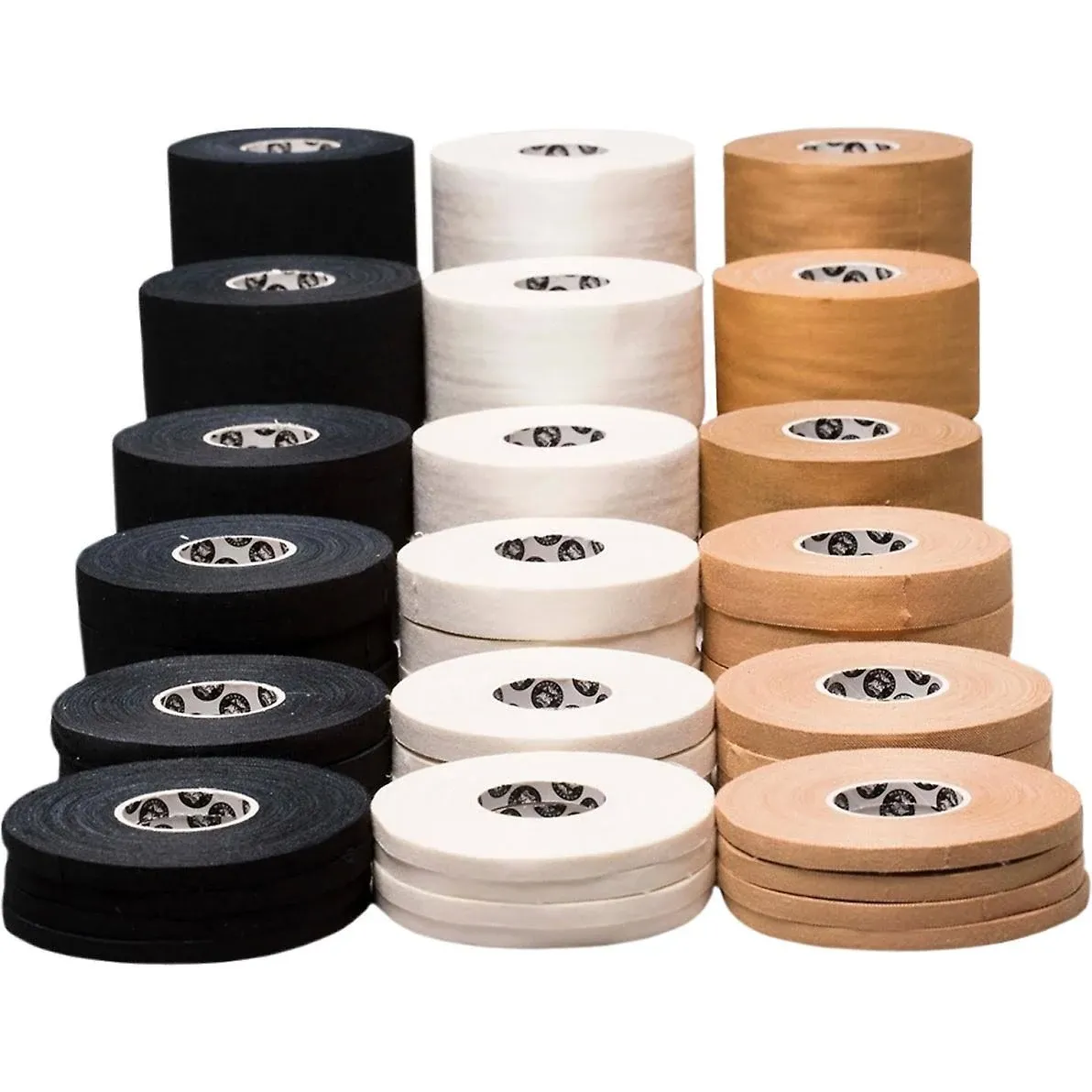 Monkey Tape 3-Roll Variety Pack (0.2”, 0.3”, and 0.5” Black) x 15yds Premium Jiu Jitsu Sports Athletic Finger Tape - for BJJ, Grappling, & MMA