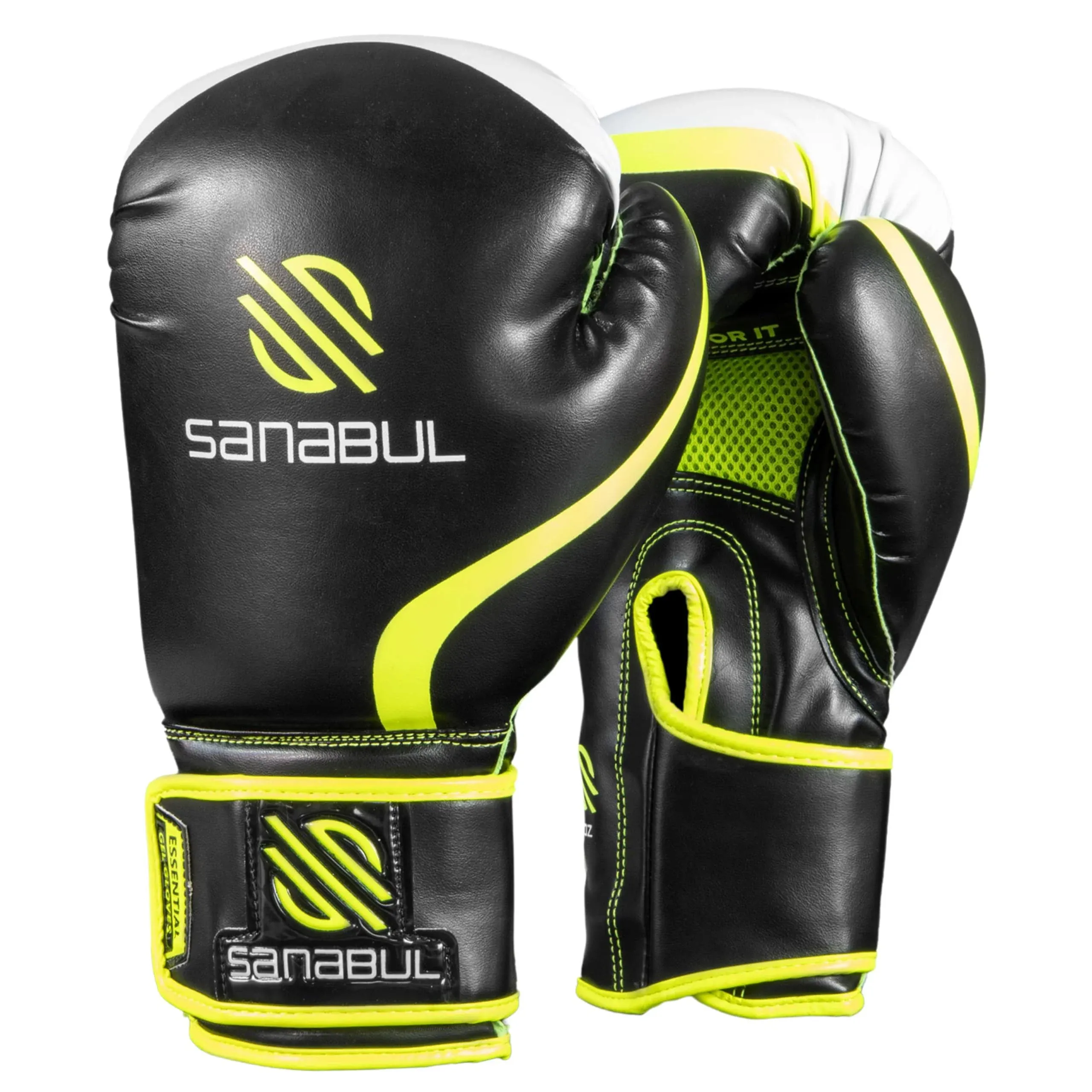 Sanabul Essential Gel Boxing Kickboxing Training Gloves