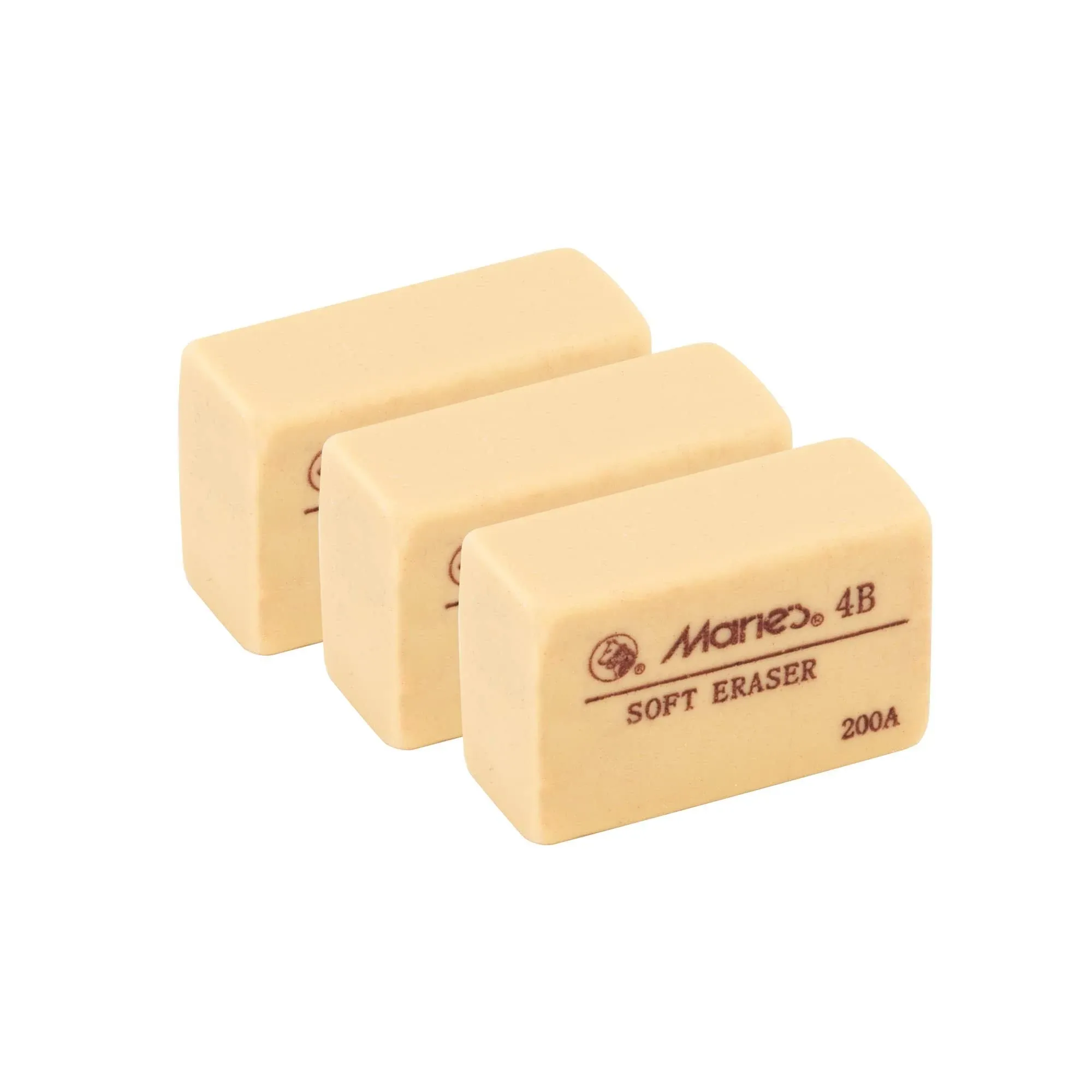 Marie&#039;s 4B Eraser - 3 Pack