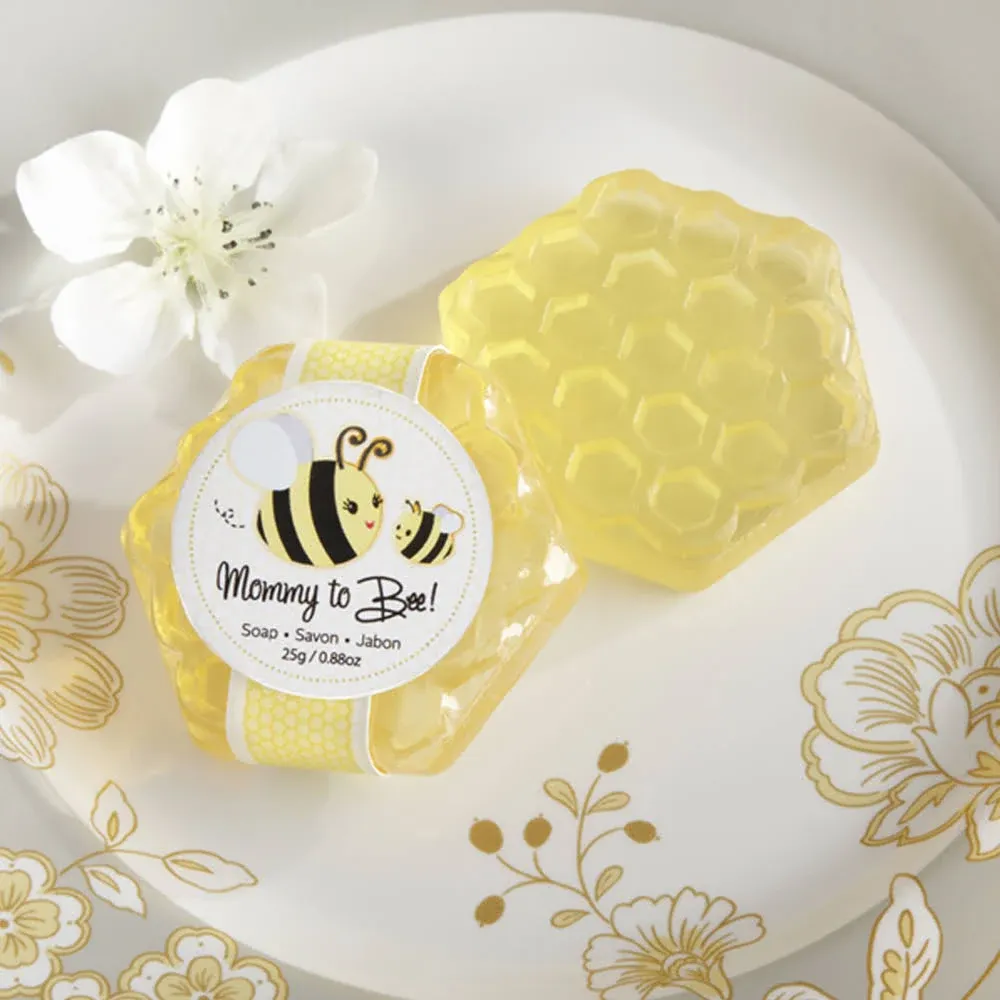 Kate Aspen Mommy to Bee Honey Scented Honeycomb Soap Set of 4