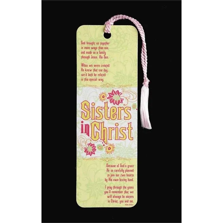 Bookmark Tassel Sisters in Christ (Pack of 12)