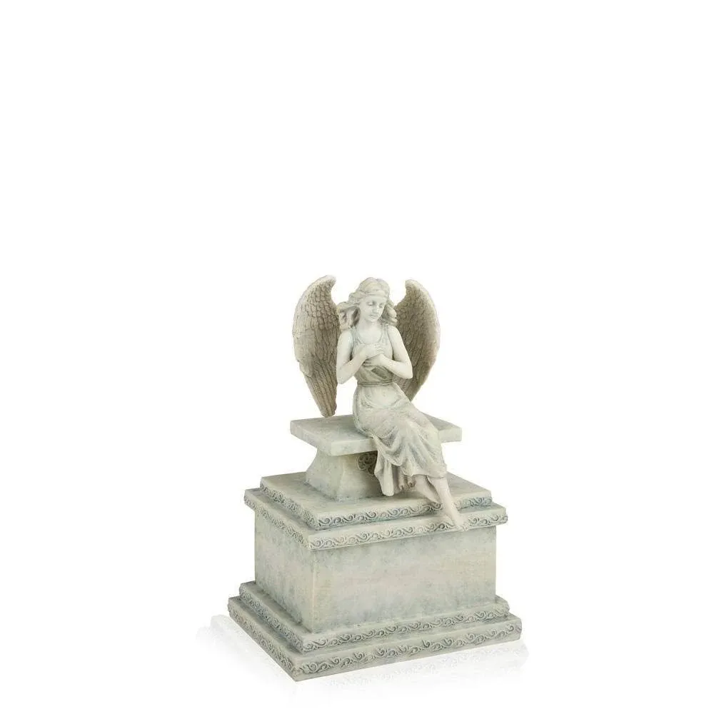 Perfect Memorials Hold My Heart Angel Cremation Urn