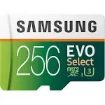 Samsung (MB-ME512GA/AM) 512GB 100MB/s (U3) MicroSDXC Evo Select Memory Card with Adapter