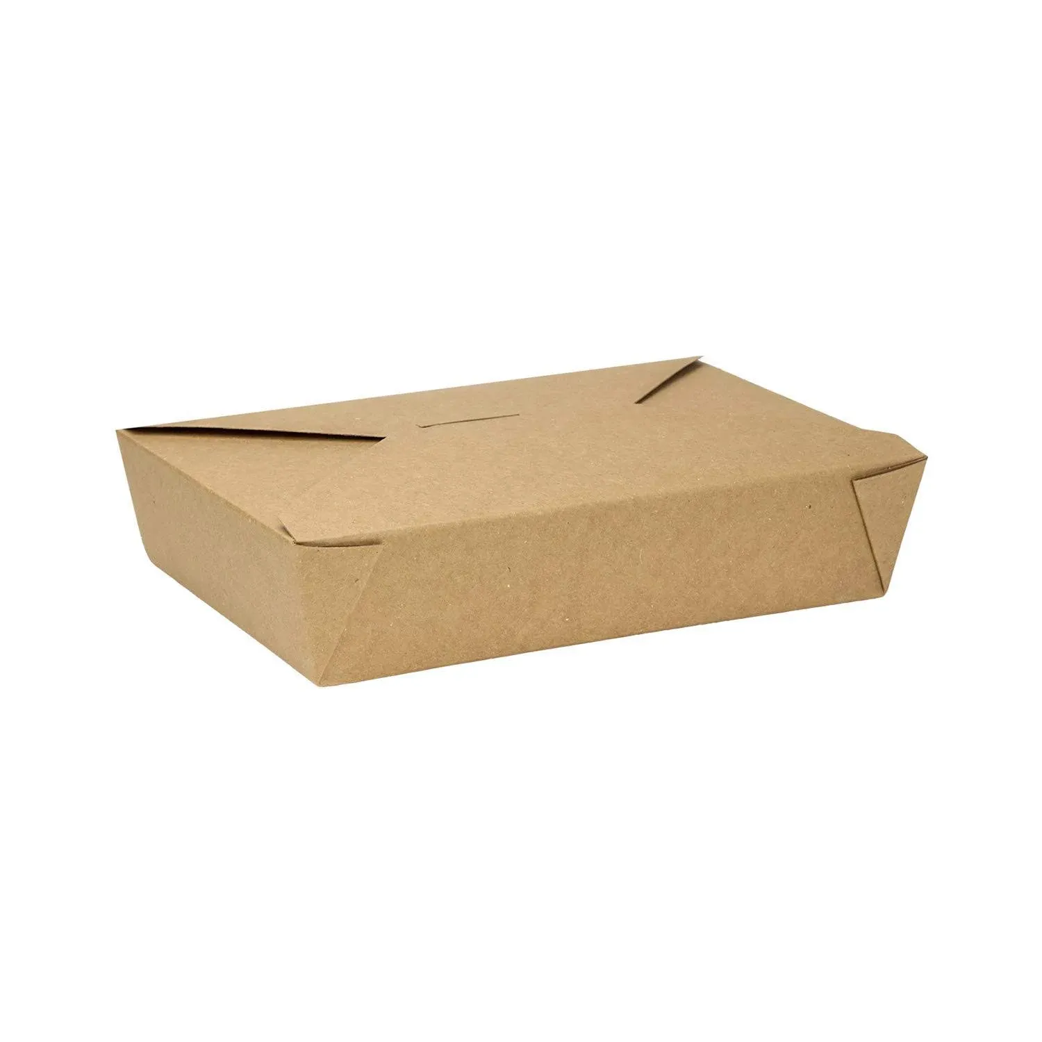 [200 ct] Paper Take-Out Boxes | #2 | 54 oz | Kraft