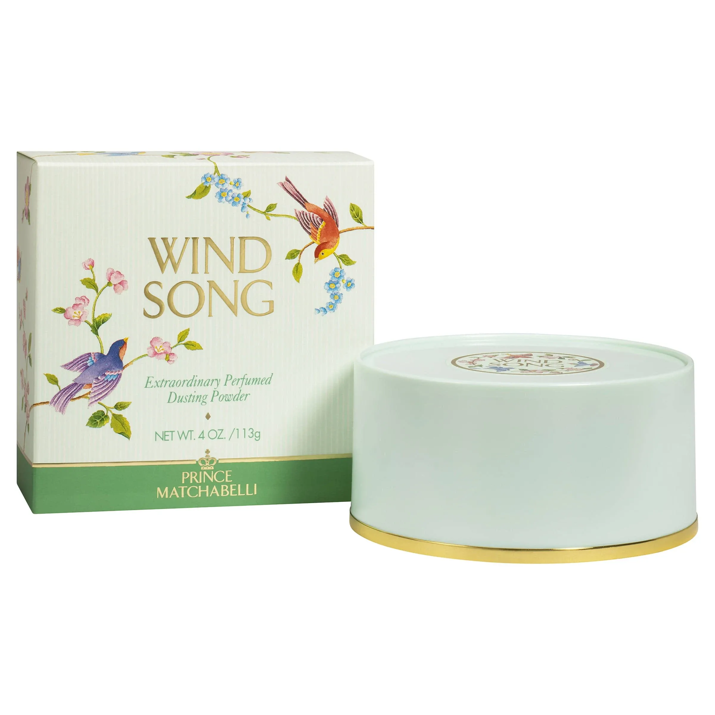 Prince Matchabelli Wind Song Dusting Powder - 4 oz