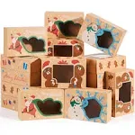 JOYIN 24pcs Christmas Gift Boxes with Window Auto-Popup