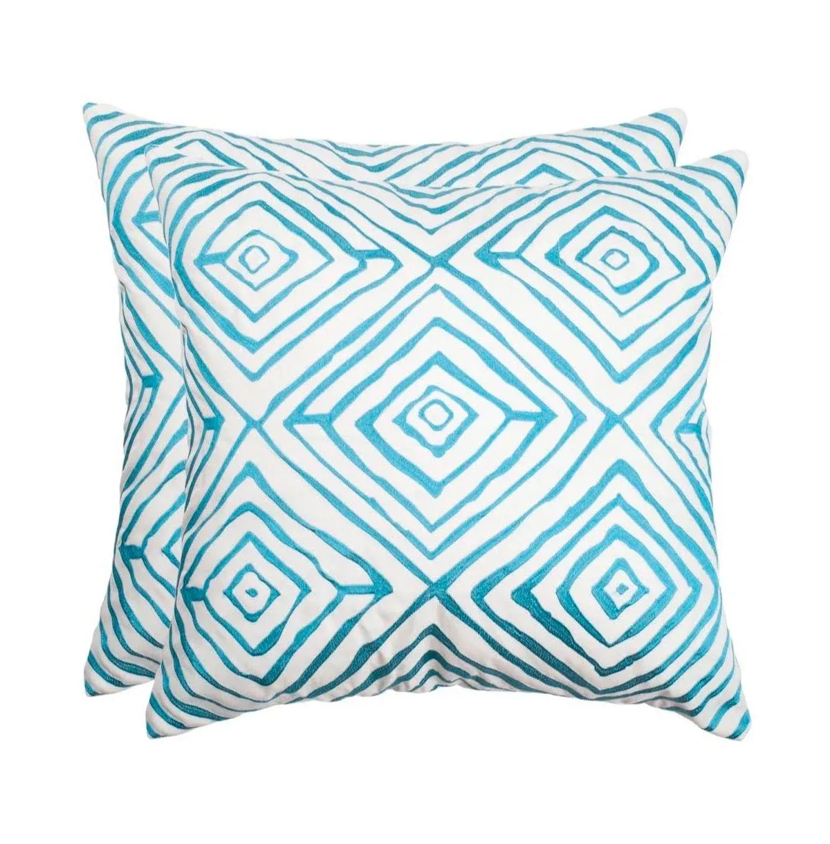 Diamonds Five Pillow - Set of 2