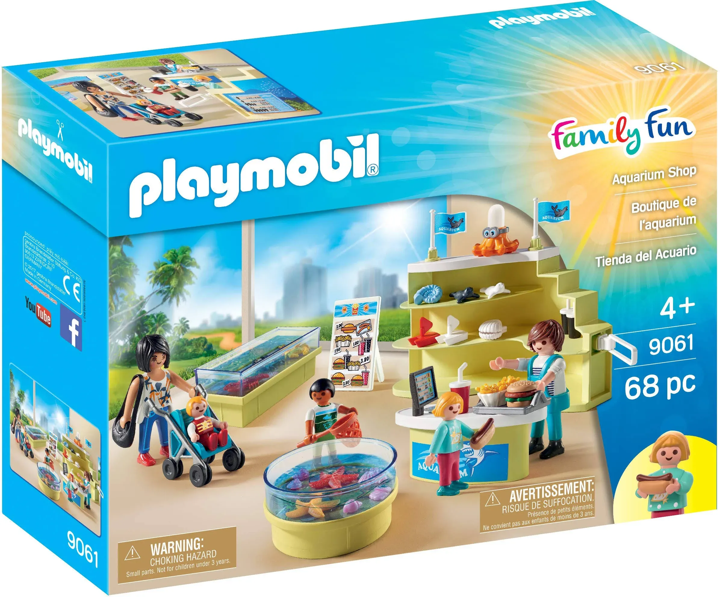 PLAYMOBIL Aquarium Shop Building Set