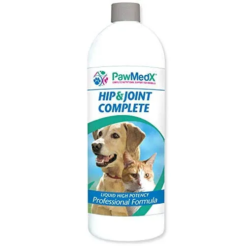 Liquid Glucosamine for All Dogs by Eniva | Hip, Joint, Bones & Teeth, Professional Extra Strength Liquid, Glucosamine, Chondroitin, MSM, Collagen, VIT C, Calcium, Antioxidants | USA Made– 32oz