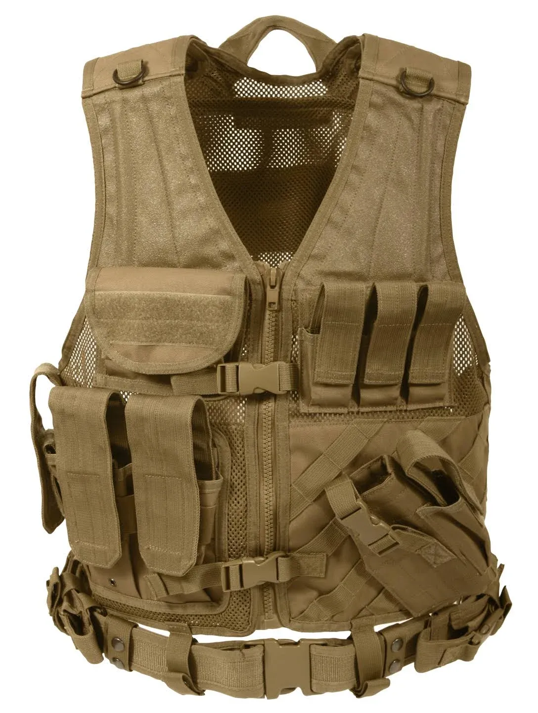 MOLLE Cross Draw Tactical Vest