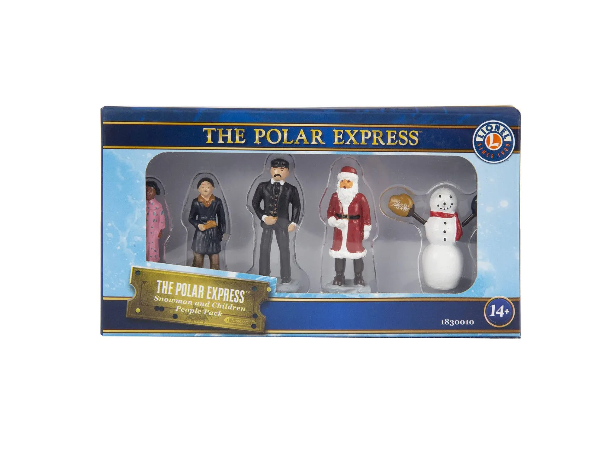 LIONEL 1830010 O Scale The Polar Express Snowman &amp; Children People Pack * NEW*