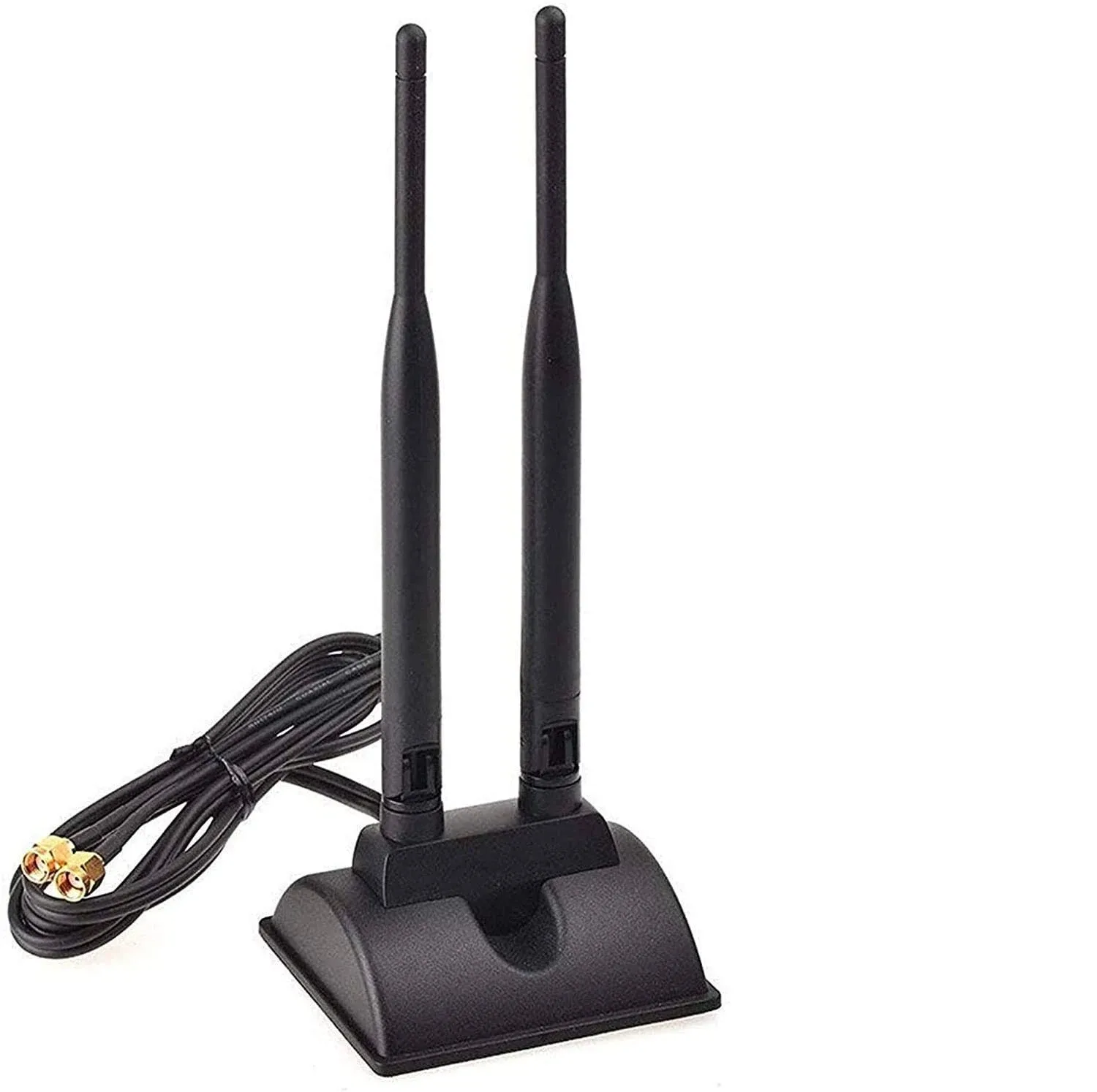 TECHTOO WiFi Antenna Dual Band 2.4GHz - 5.8GHz with RP-SMA Connect... FMBI Sales