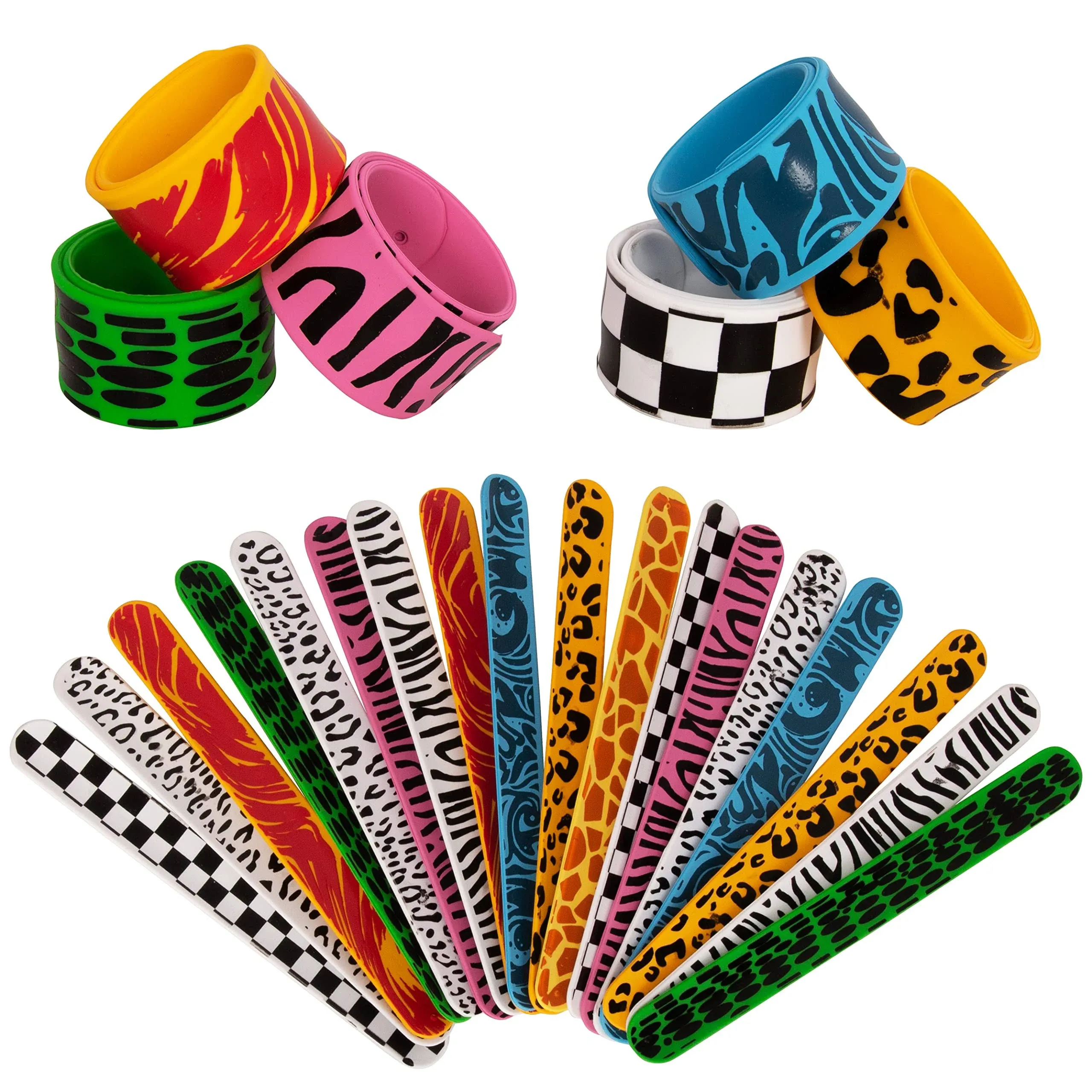 Tigerdoe Silicone Slap Bracelets