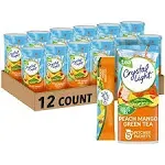 Crystal Light Sugar-Free Peach Mango Green Tea Naturally Flavored Powdered Drink Mix 60 Count Pitcher Packets