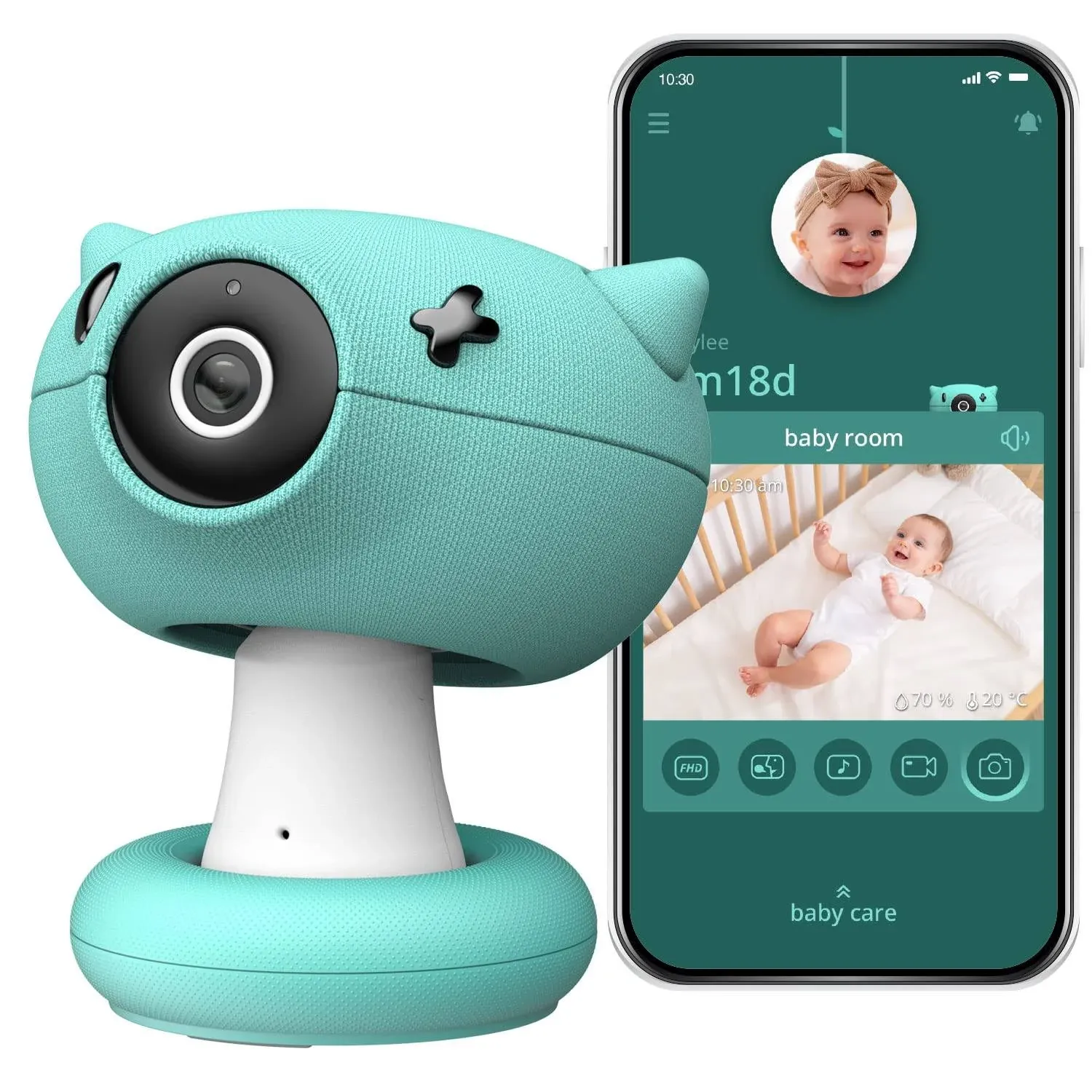 Pixsee Smart Video Baby Monitor