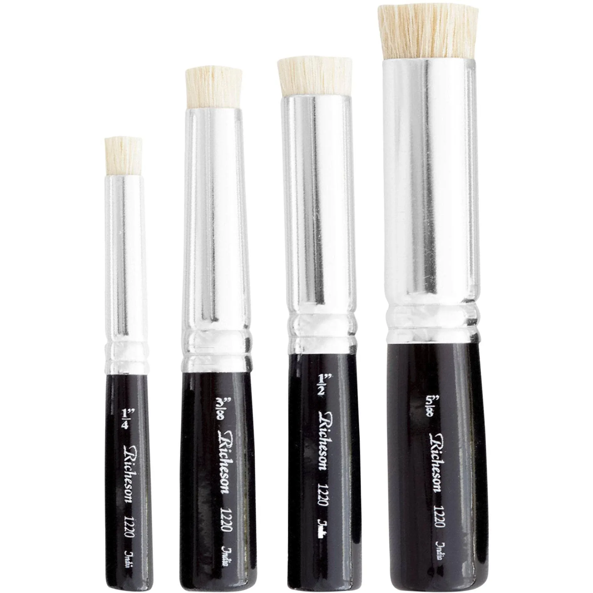 Shiva Stencil Brush Set-4/Pkg