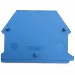 DIN Rail Terminal Block End Covers 100 Quantity Dinkle DK4NC-BL for DK4N-BL Blue