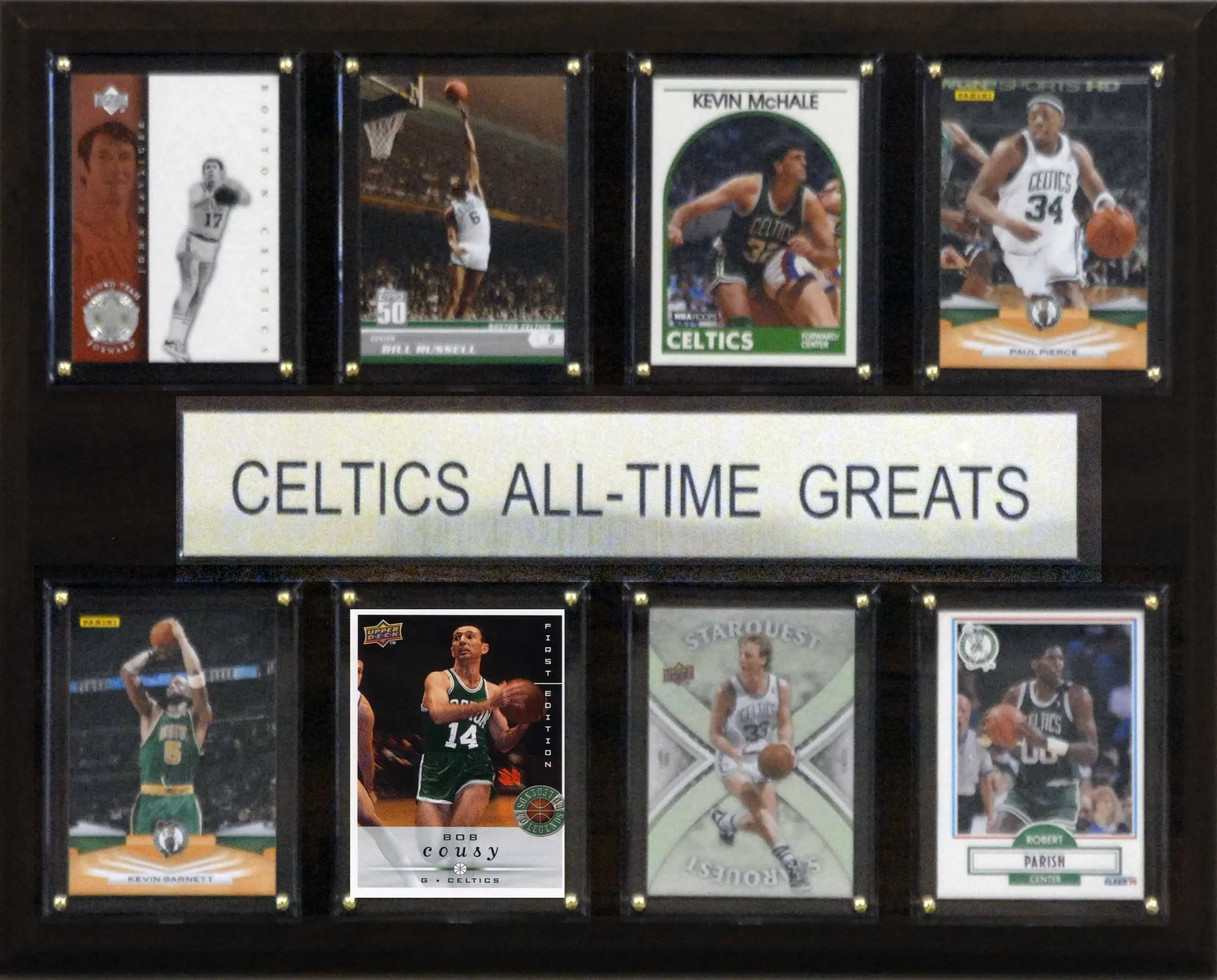 NBA Boston Celtics All-Time Greats Plaque