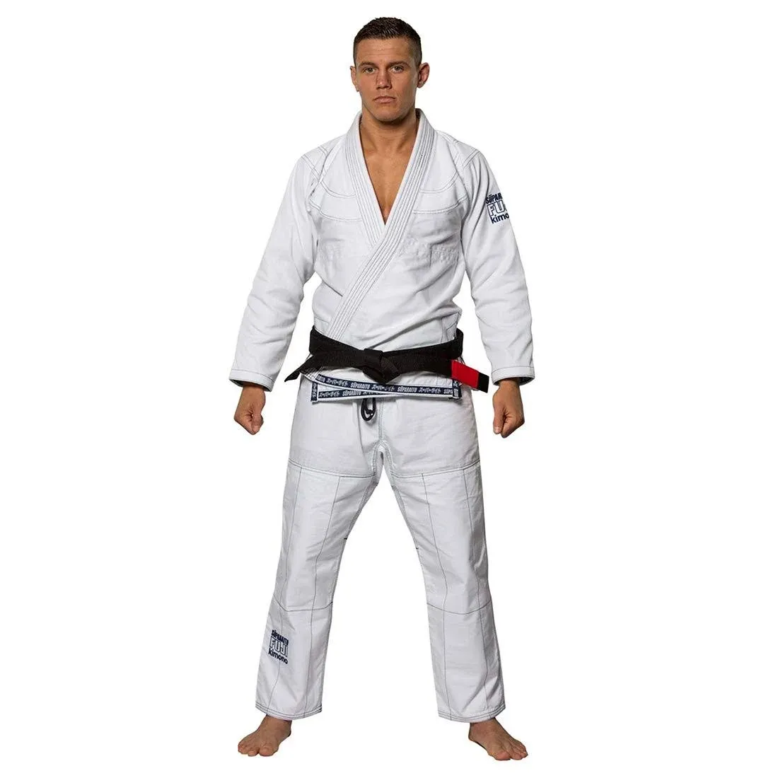 Fuji Suparaito BJJ Gi Martial Arts Uniform White A1