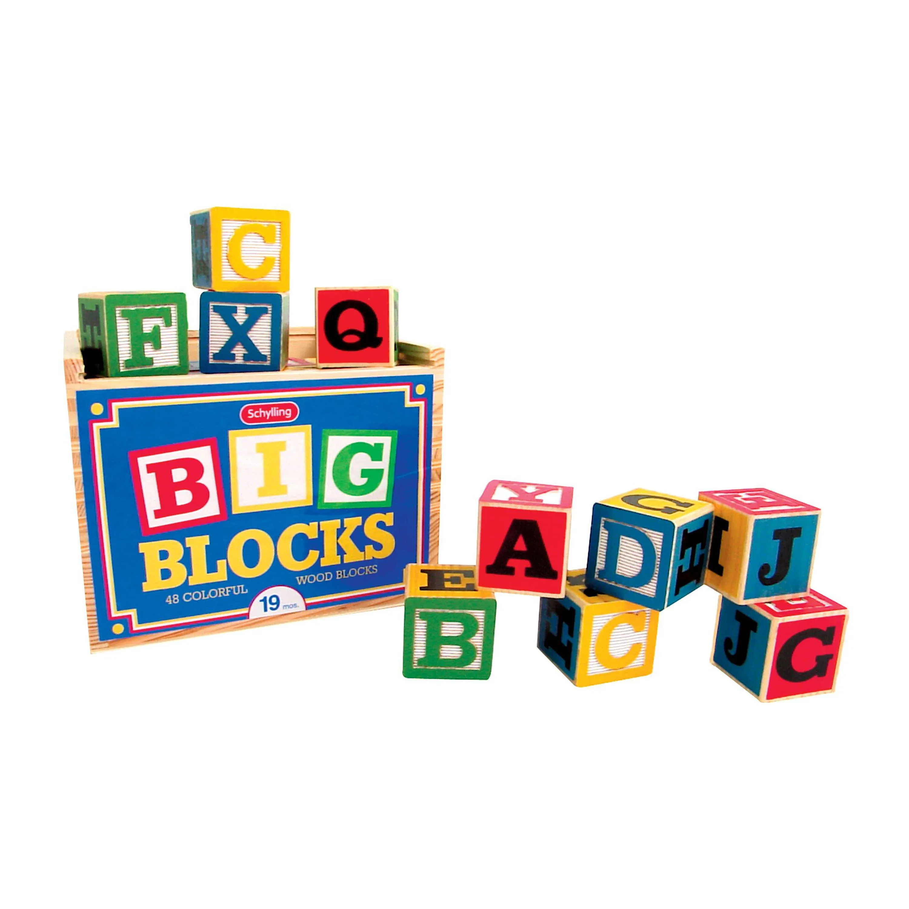 Schylling Large ABC Wood Blocks