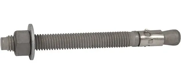 CONFAST 3/8" x 3-3/4" Hot-Dipped Galvanized Wedge Anchor (Box of 50)