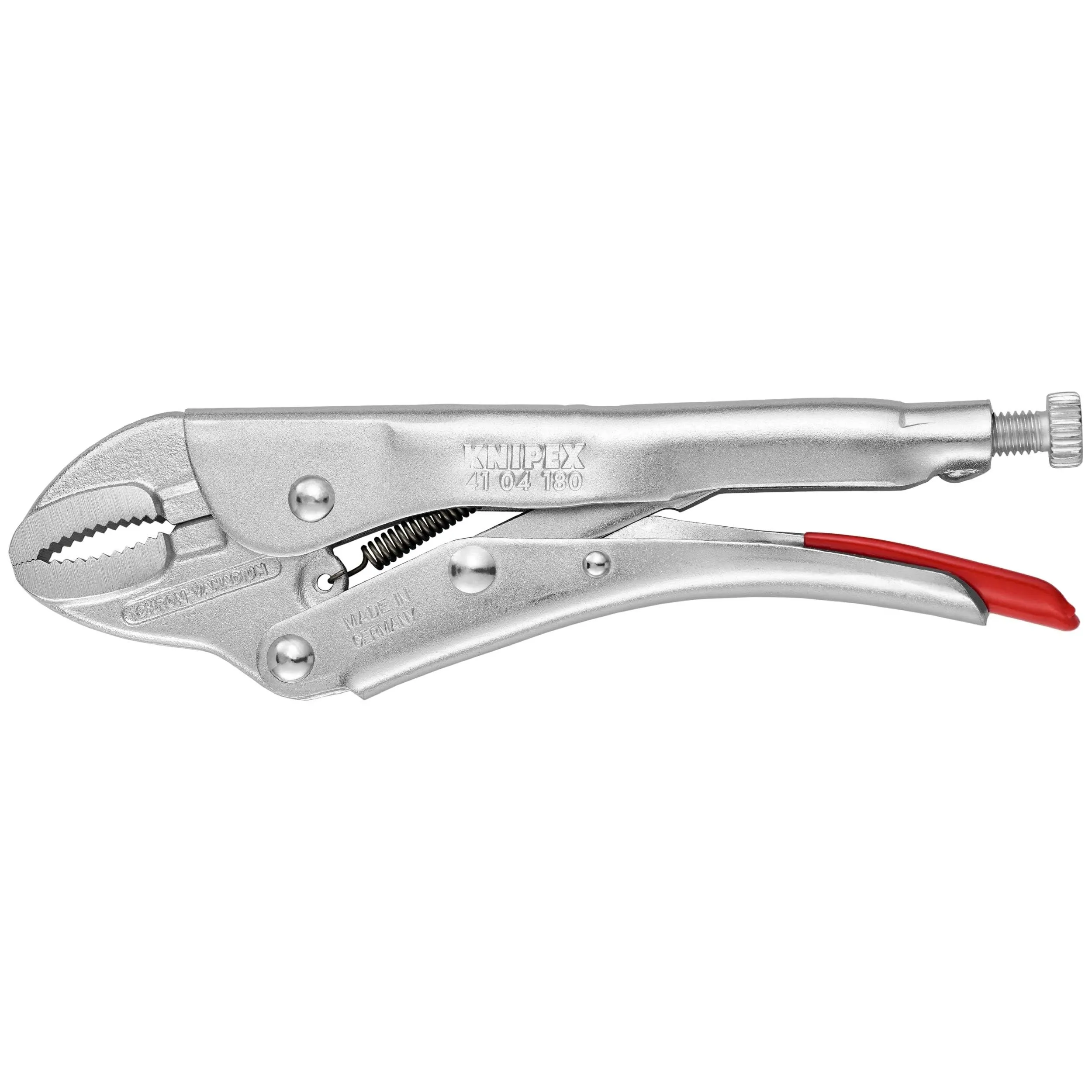 Knipex 41 04 180 Grip 7" Round Jaws Locking Pliers