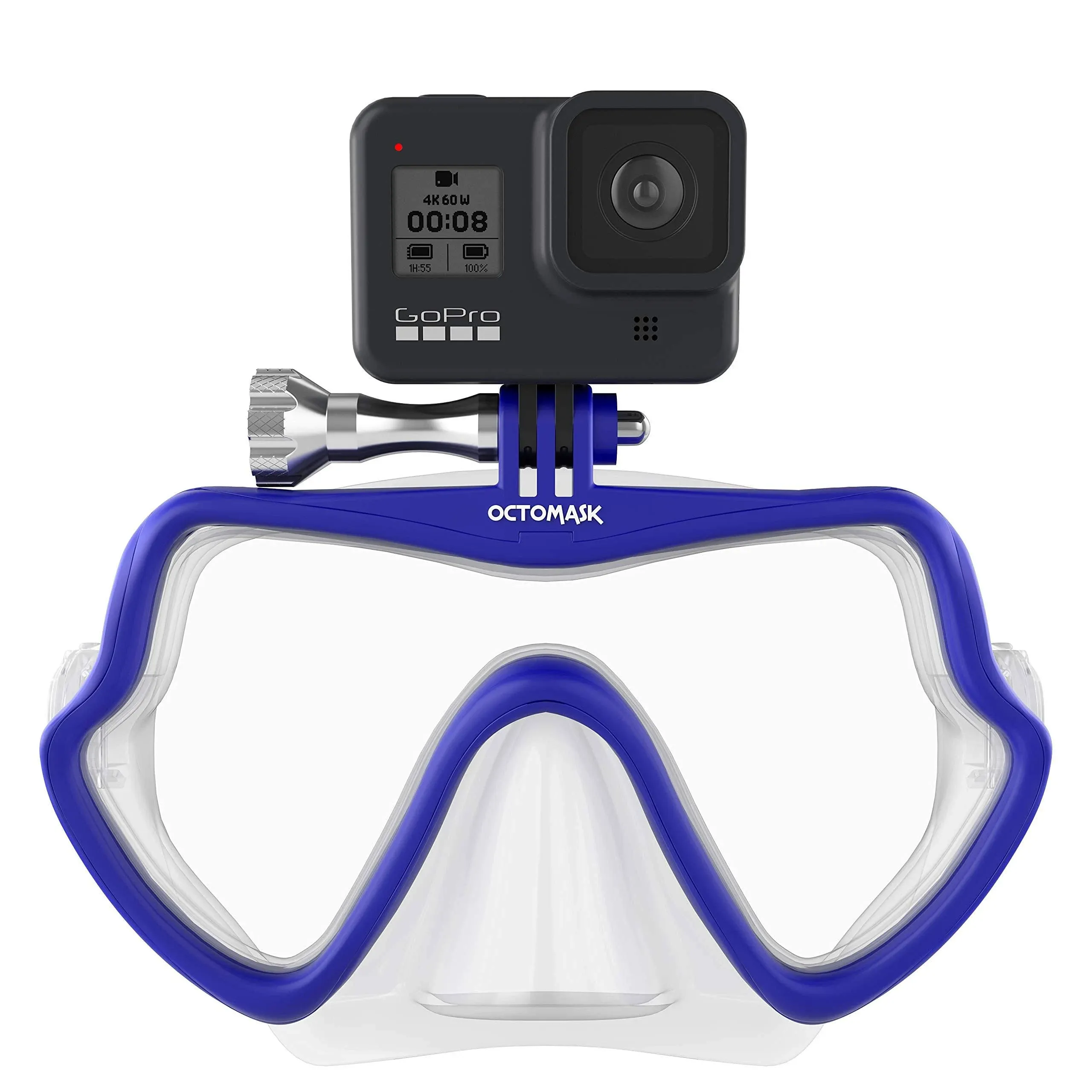 GoPro Hero4 and Hero3+ Frameless Dive Mask for Scuba Diving and Snorkeling