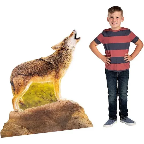 Southwest VBS Coyote Stand-Up, Birthday, Party Decor, 1 Piece