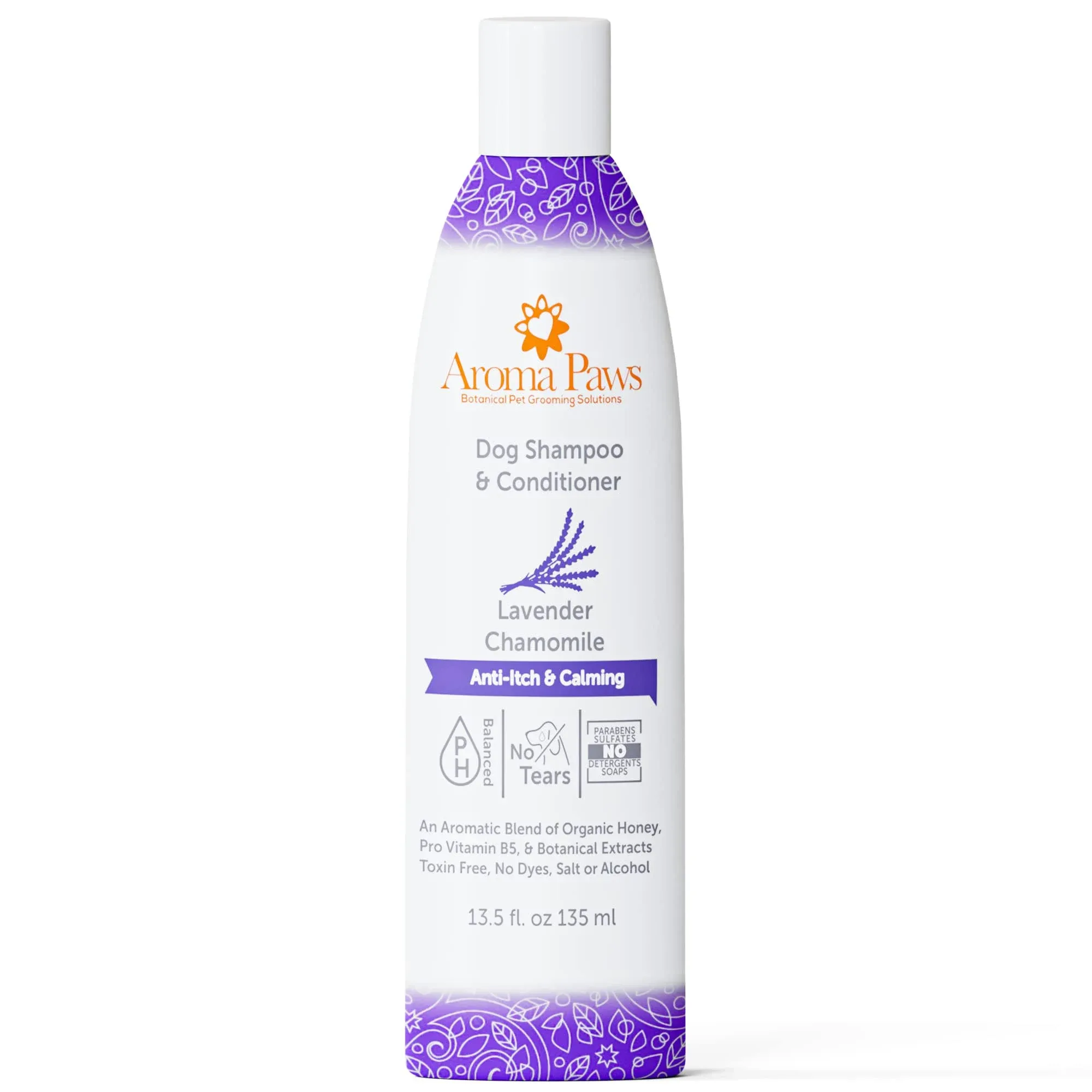 Lavender & Chamomile Dog Shampoo & Conditioner, Anti-Itch and Calming Formula