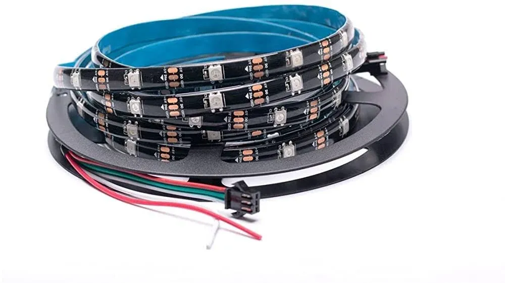 WS2812B LED Strip Individual Addressable Light 30Pixels/m 150Pixels Full Colo...