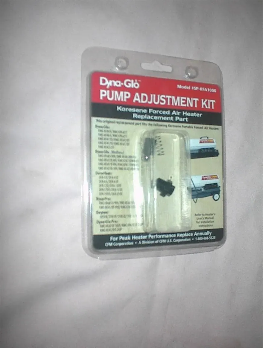 Dyna-Glo Pump Adjustment Kit Kerosene Forced Air Heater Replacement Part #SP-KFA 1006