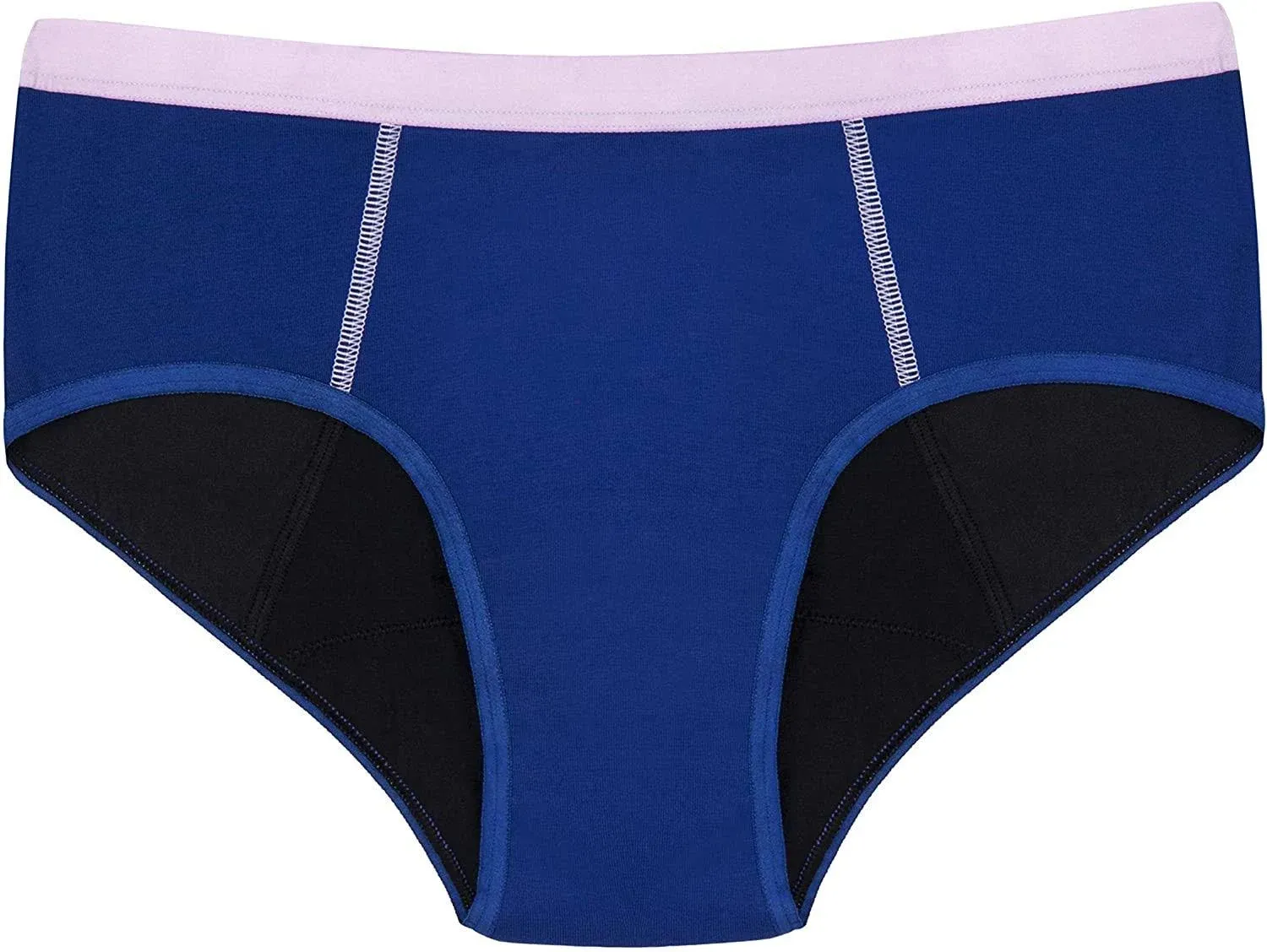 Thinx (BTWN) Bikini Period Underwear for Teens Cotton Size 11-12 Blue